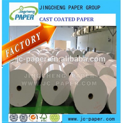 high glossy cast coated paper